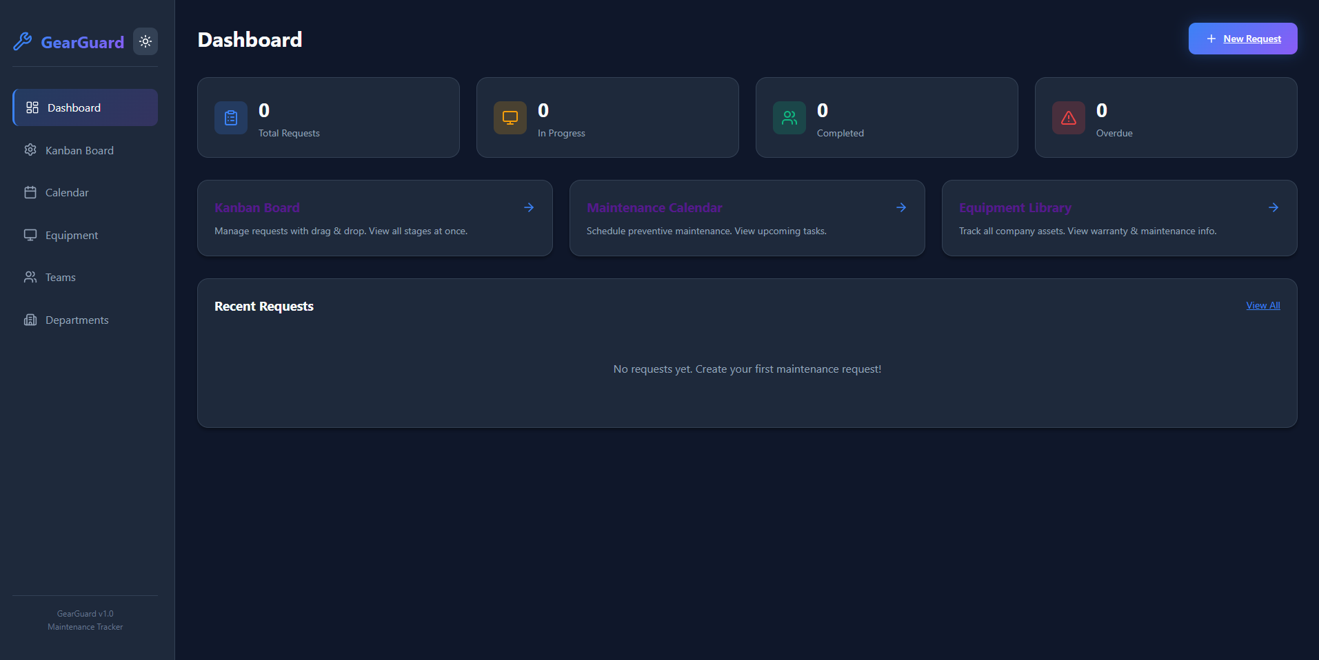 GearGuard: Maintenance System